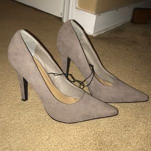 Grey High Heels